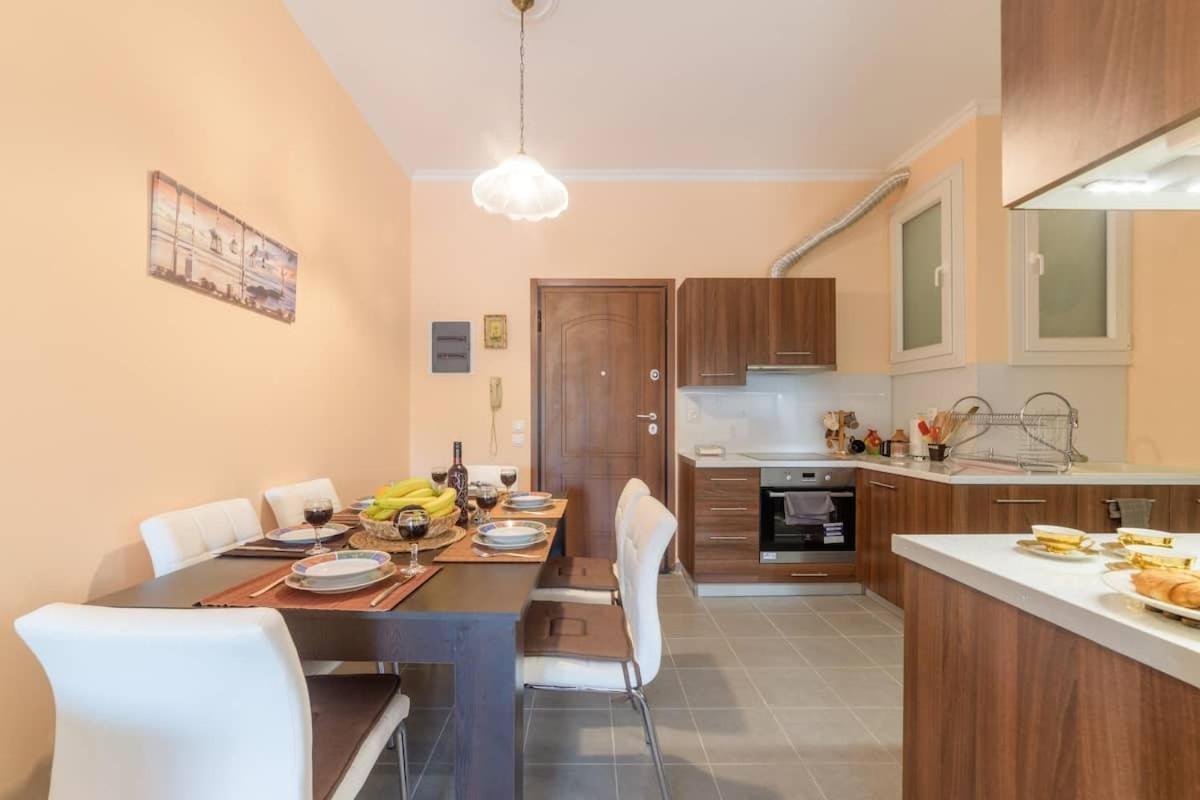 Bright Newly Renovated Apt Near Beach & Center+Ac Anemomylos Exterior foto