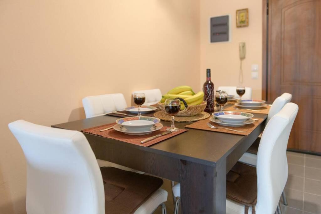 Bright Newly Renovated Apt Near Beach & Center+Ac Anemomylos Exterior foto