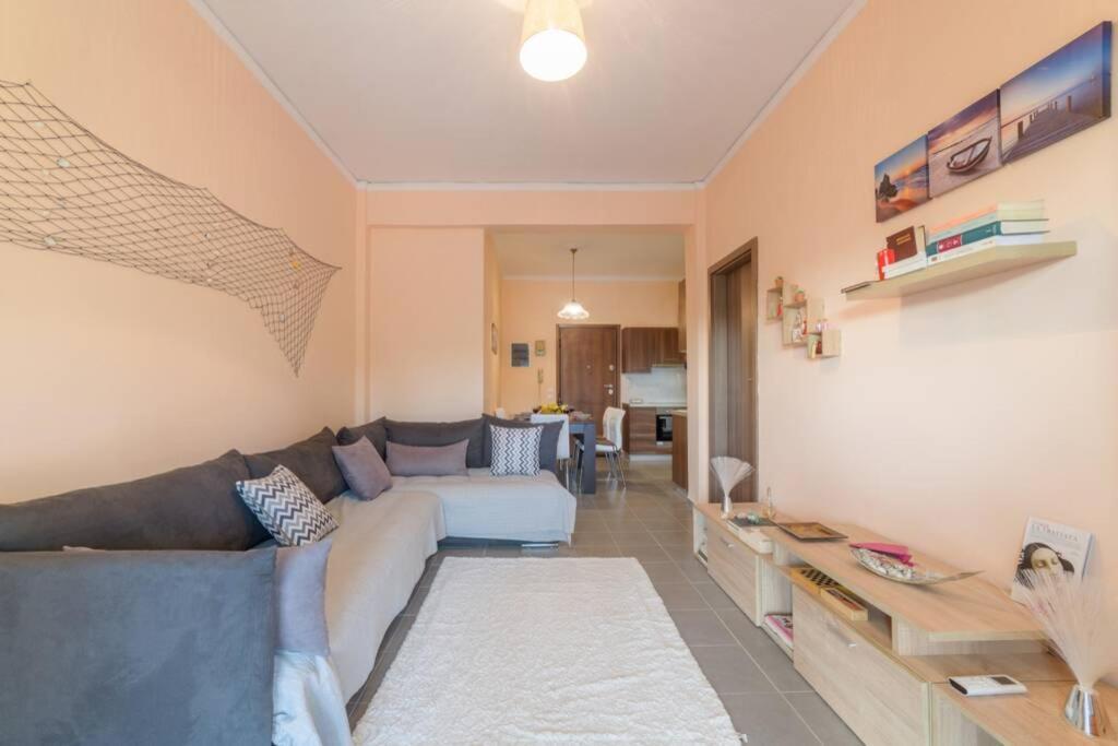 Bright Newly Renovated Apt Near Beach & Center+Ac Anemomylos Exterior foto